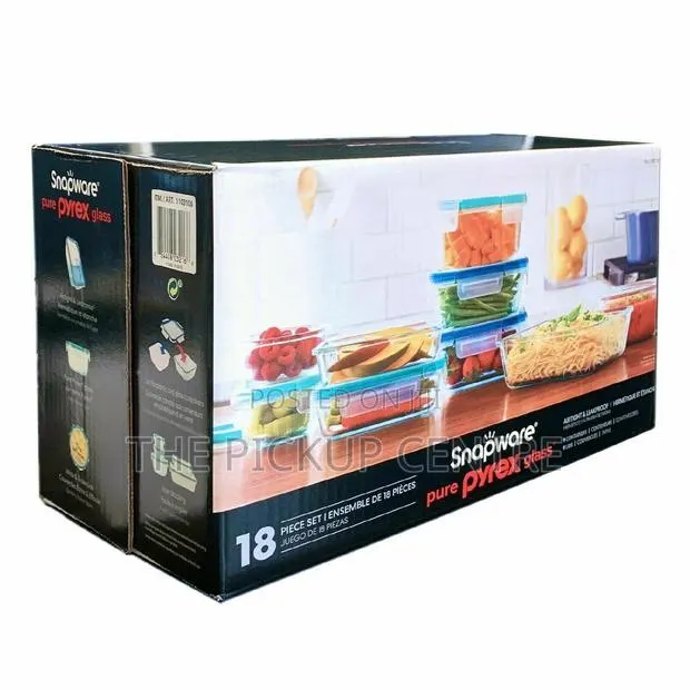 Snapware 18 Pcs Pyrex Food Storage Set · Photo 1