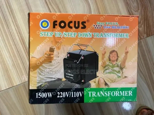Focus Step Up/Step Down Transformer – 1500w (220v/110v) · Photo 1