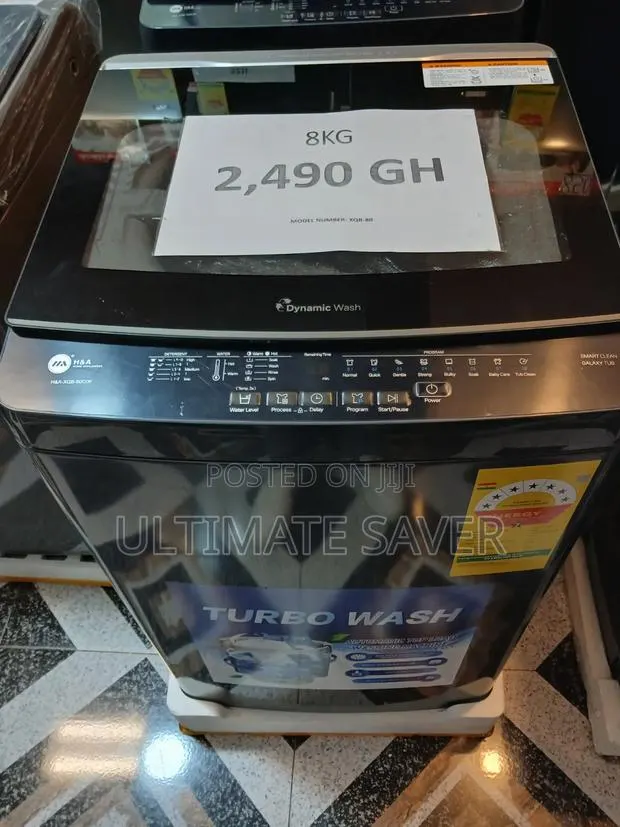 Washing Machine 8kg Top Load H&A · Photo 1
