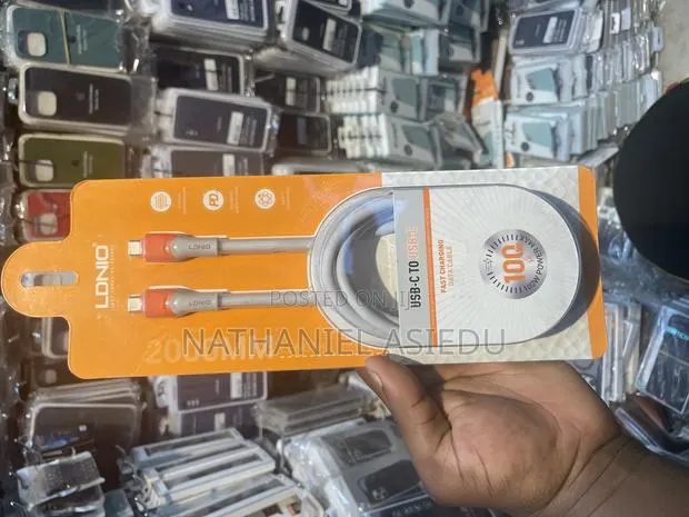 Ldnio Brand Usb-C to Usb-C Fast Charging Data Cable. · Photo 1