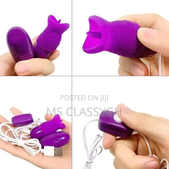 Nipple Tongue Licking Vibrator Breast Massager Oral Clitoris Sex Toys · Photo 1