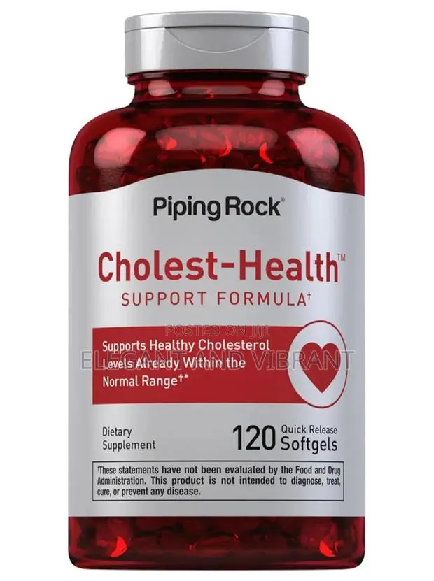 Cholesterol Health Supplement | 120 Softgels · Photo 1