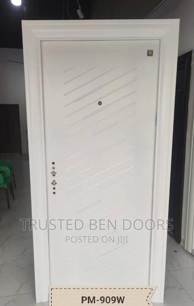 Paladin White Security Doors [Single+One And Half] · Photo 1