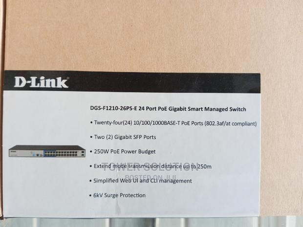 Dlink Switch DGS F1210-26p Poe Managed · Photo 2