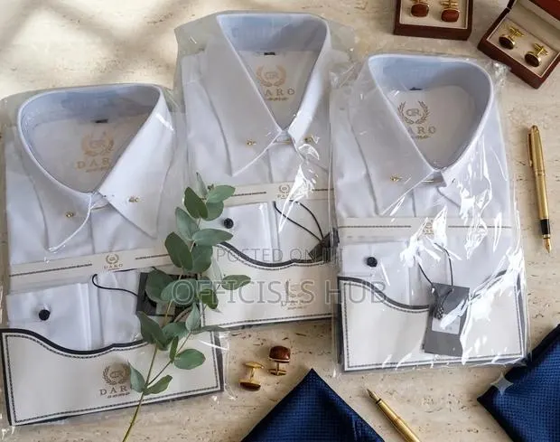 White Daro Men Shirt · Photo 1