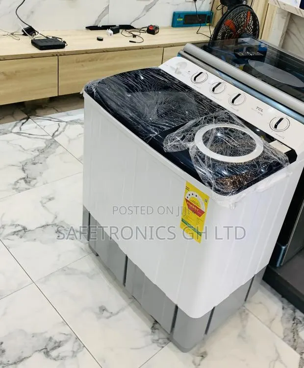 Elegant Grey TCL 10.5KG Twin Tub (Semi-Automatic) Washing Machine · Photo 1