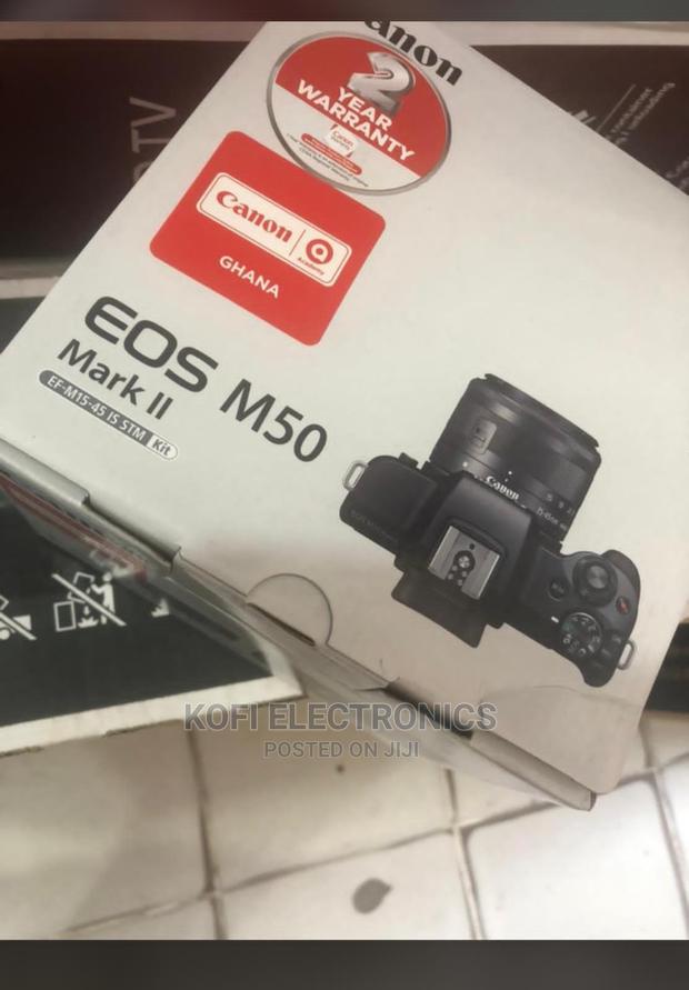 Well-Rounded Canon EOS M50 Mark II Mirrorless Camera (Black) · Photo 1