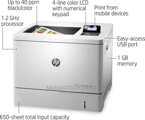 Ho Color Laserjet Enterprise M553 A4 Wireless Printer · Photo 3