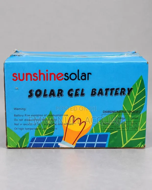 12V 200Ah Brand New Deep Cycle Gel Battery · Photo 1
