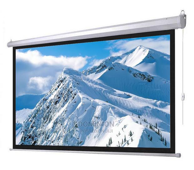 250cm X 250cm Electronic Projector Screen · Photo 1