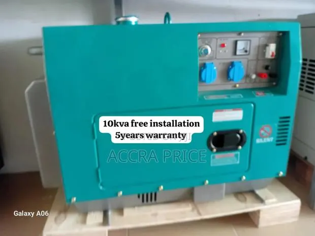 Silver Gen Perkins 10kva 13000watts Diesel Generator 10kva · Photo 1