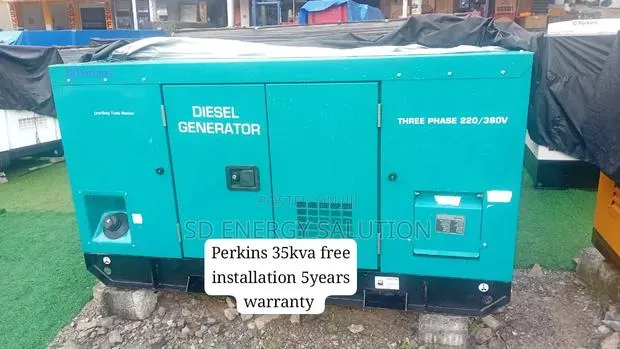 Perkins 35kVA Diesel Generator – Silent Heavy Duty Power · Photo 1