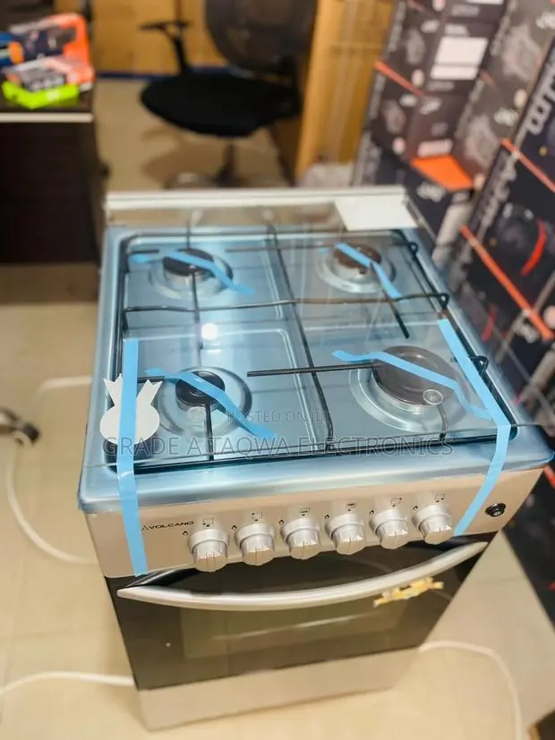 Turkey Made Original Volcano 50-50 Four Burners Gas Cooker · Photo 1