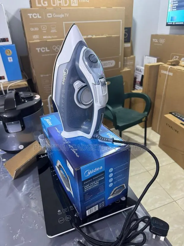 Midea 3100w Dry Wet Ironing Dual Use 350l Water Tank Corded Iron · Photo 1