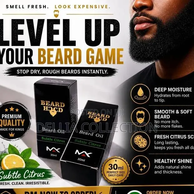 Nourishing Beard Oil for Men · Photo 1