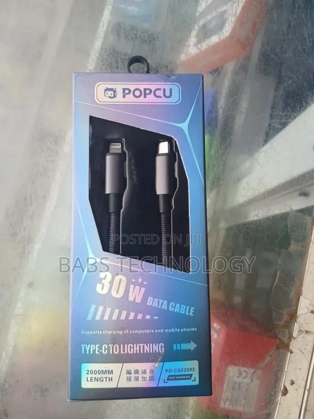 30w Popcu 2m USB-C to Lightning · Photo 1