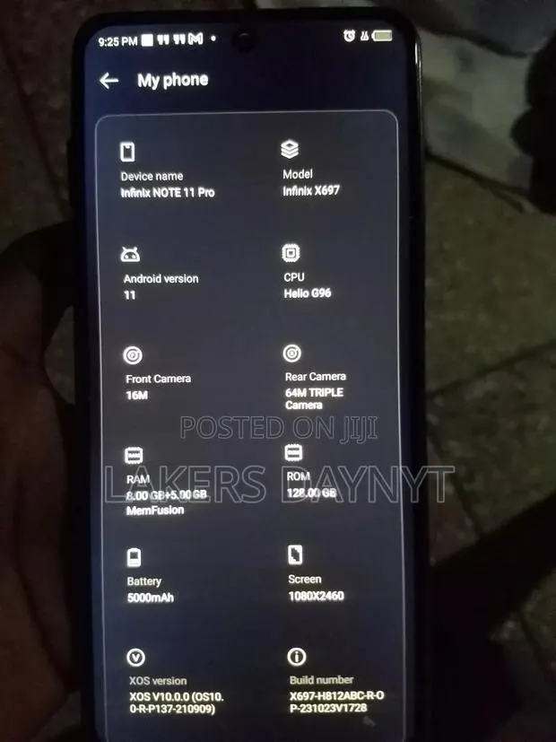 Infinix Note 11 Pro 128 GB · Photo 1