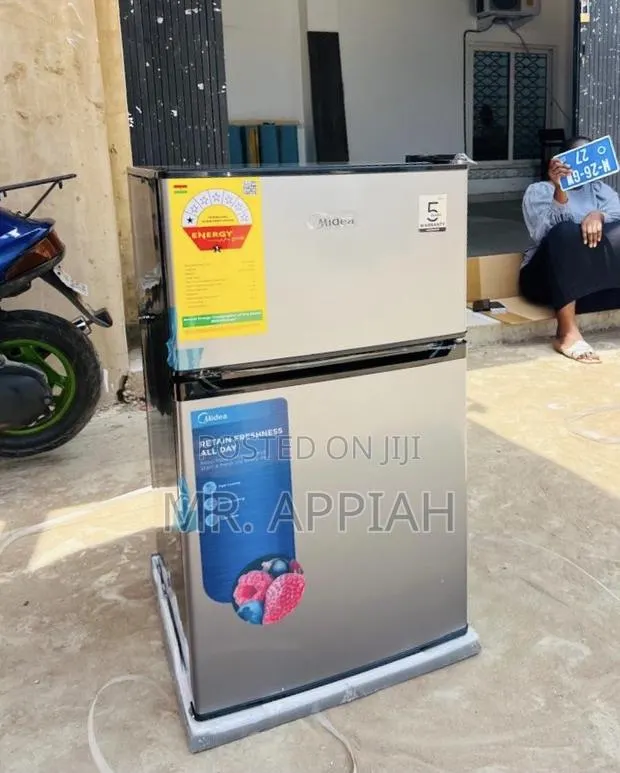Shop Unique Midea 87l Double Door Electric Refrigerator(Gray). · Photo 1