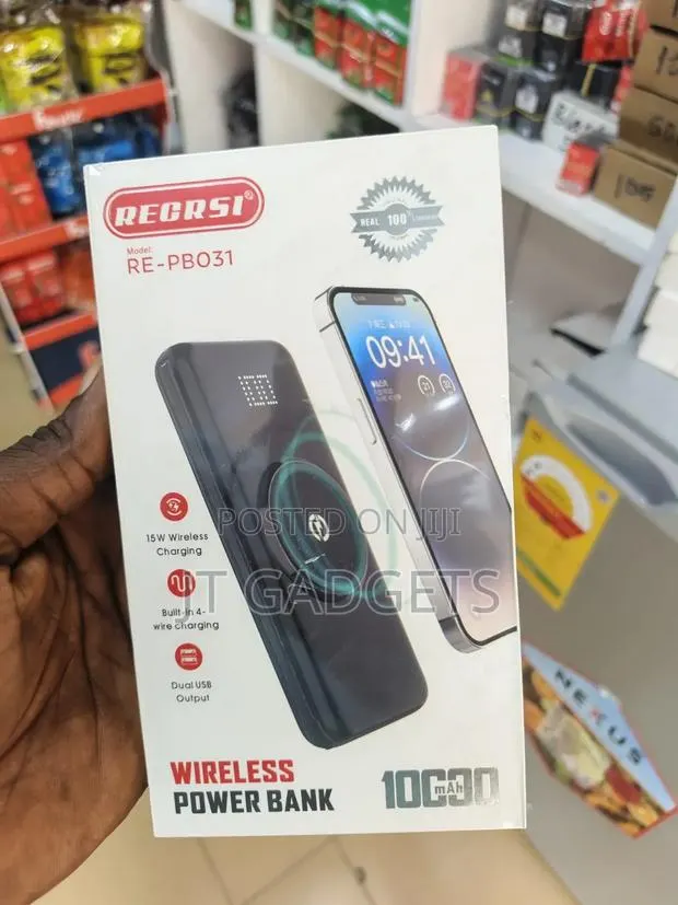 Recrsi Wireless Power Bank — 10000mah · Photo 1