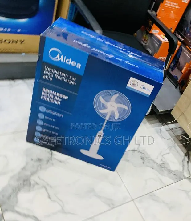 Secure Best Midea 18-Inch Rechargeable Fan (Model Fs45-23mrd) · Photo 1