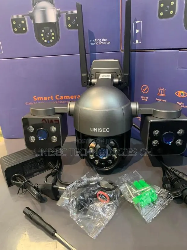 Remote Viewing 3 Lens PTZ Wireless Wifi Camera · Photo 1