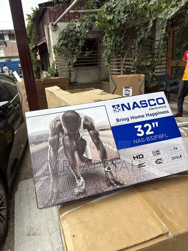 Super Classic Nasco 32” Led Digital Satellite TV(Black) · Photo 1