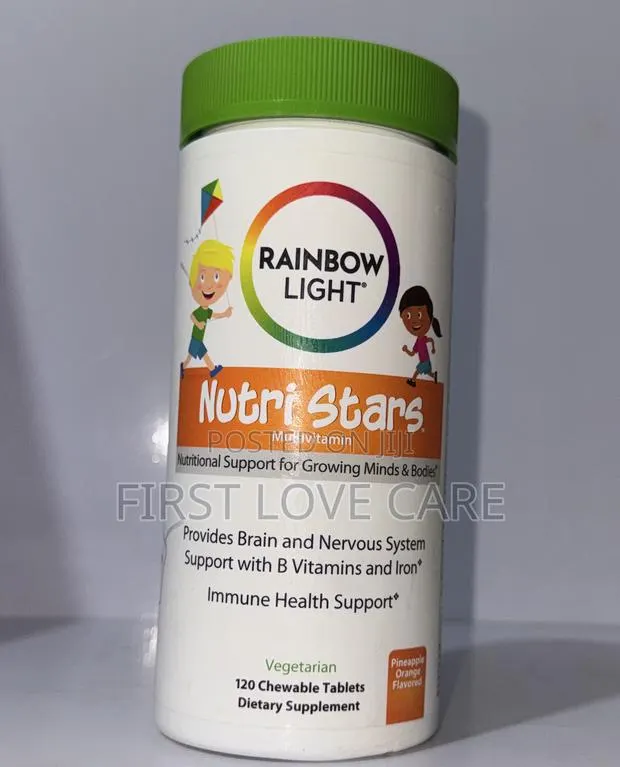 Rainbow Light Nutri Stars Multivitamin Nutritional Support Growing · Photo 1
