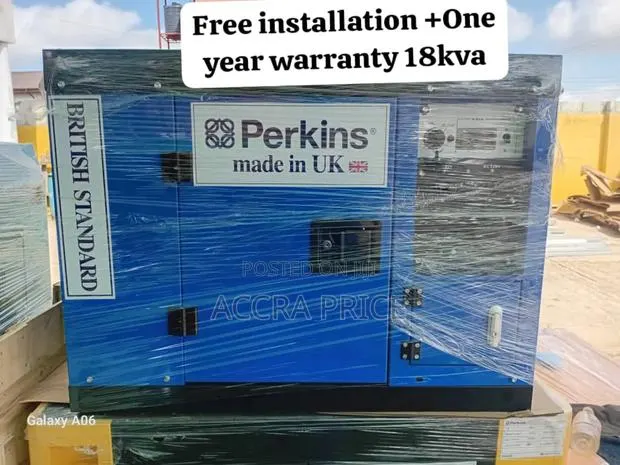 Premier 18kva 15kw Perkins Generator Capacity Diesel Powered · Photo 1
