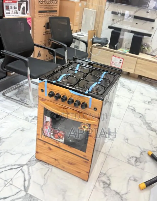 Order Original Volcano 4 Burner With Oven Grill(Wooden). · Photo 1