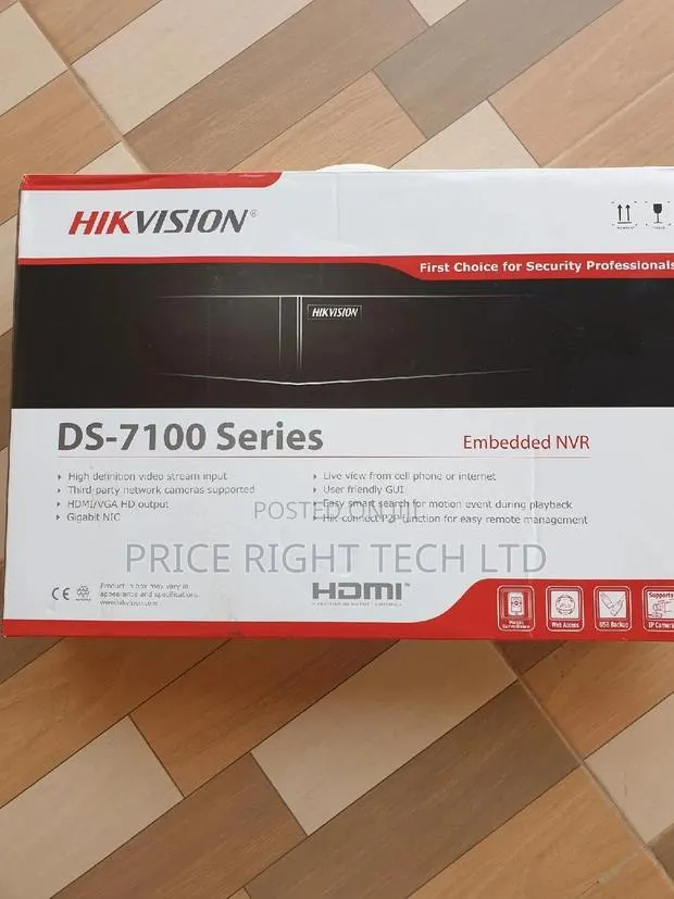 4 Channel 1u 4 Poe NVR Ds-7104ni-Q1/4p/M · Photo 1