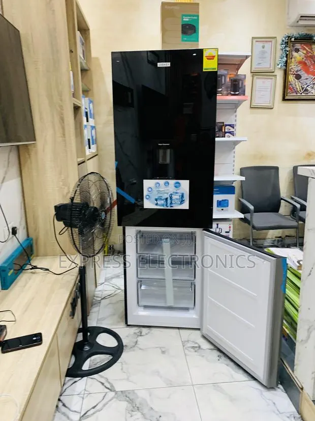 Call and Order Fridge 311l Double Mirror Black Legacy · Photo 1