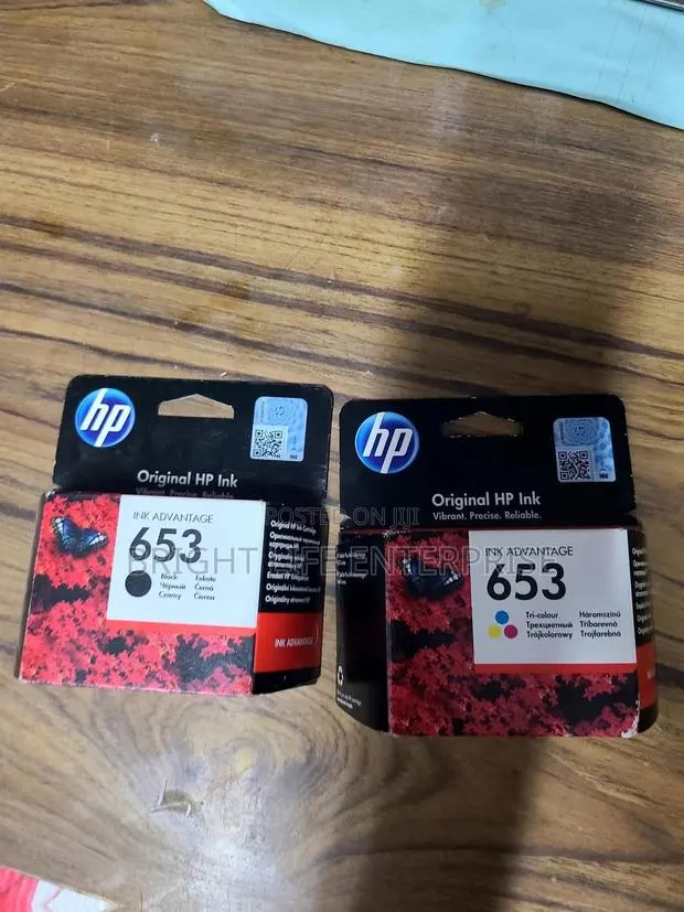 Hp Original Ink Cartridge 653 Black · Photo 1