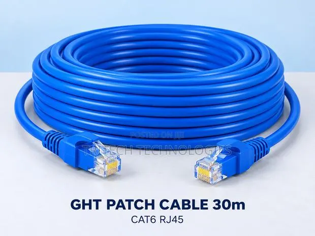 GHT Cat6 30-Meter Network Patch Cable · Photo 1