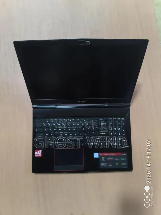 Laptop MSI GF63 16GB Intel Core i7 HDD+SSD 256GB · Photo 1
