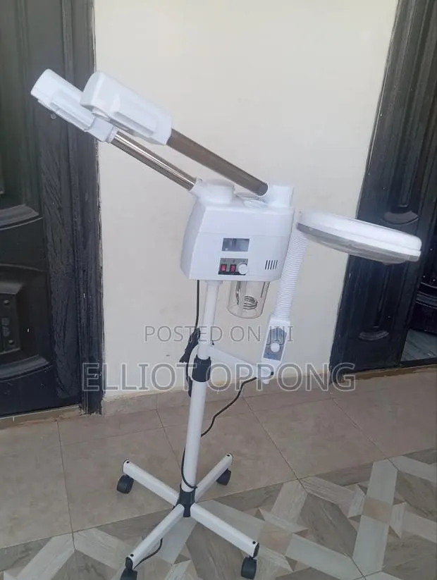 Facial Steamer 3 in 1 (Hot and Cold)With Magnifying Lamp · Photo 3