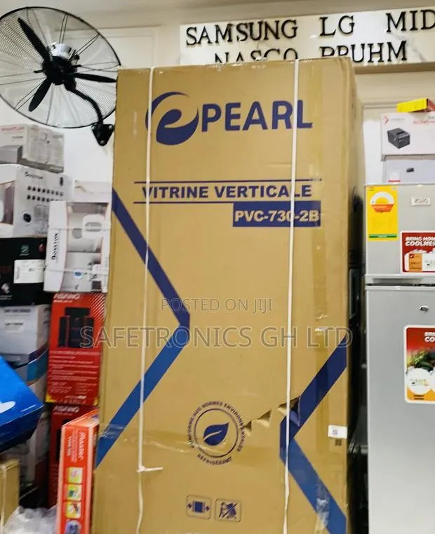 Fabulous Pearl PVC-730-2b Double Door Display Fridge · Photo 1