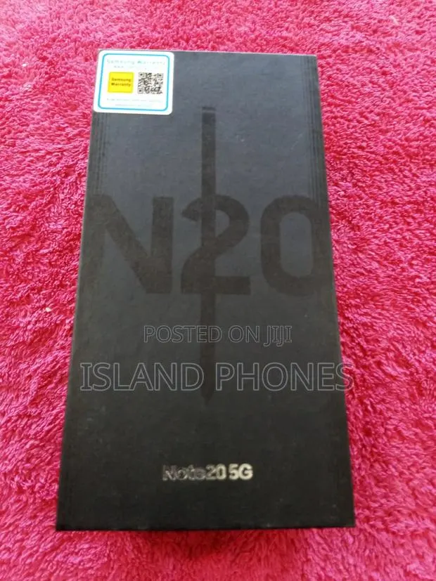 New Samsung Galaxy Note 20 256 GB Black · Photo 1