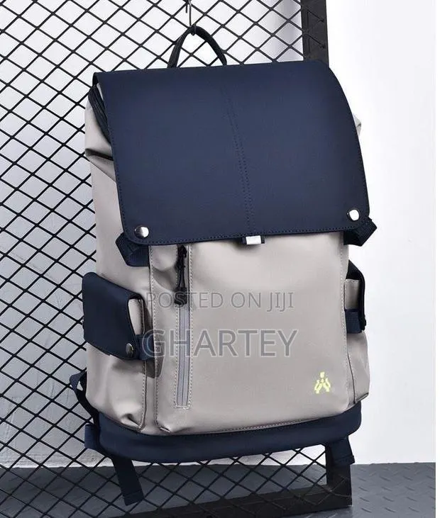 Stylish Dual-Tone Backpack With Modern Design · Photo 1