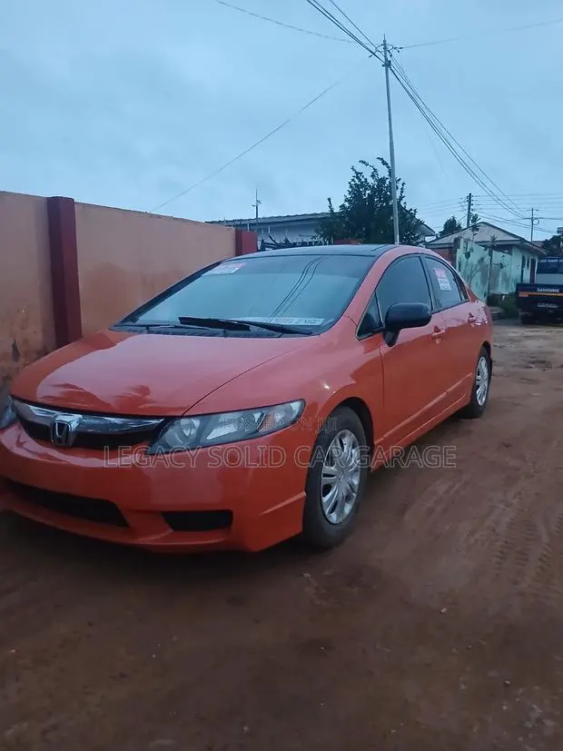 Honda Civic 2009 Red · Photo 1