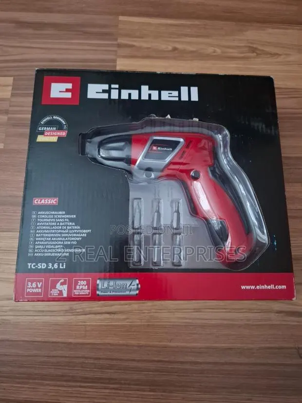 Einhell Tc-sd 3.6 Li Cordless Screwdriver · Photo 1