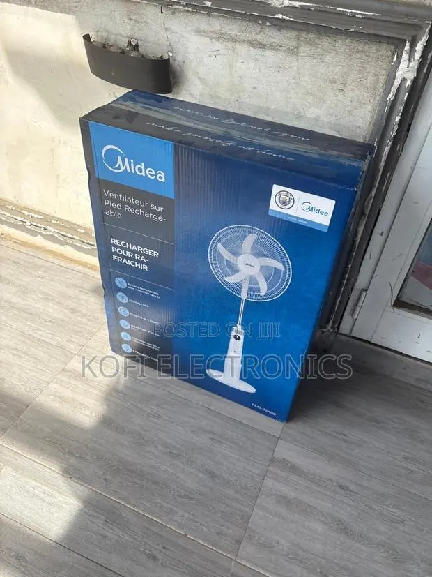 No Light? No Problem – Midea Rechargeable Fan · Photo 1