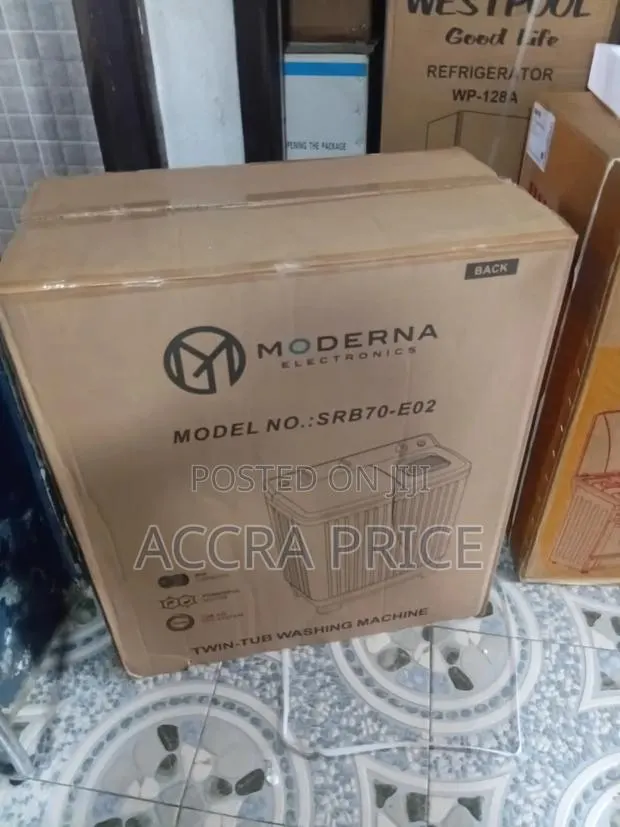 Moderna Electronics Twin Tub Washing Machine · Photo 1