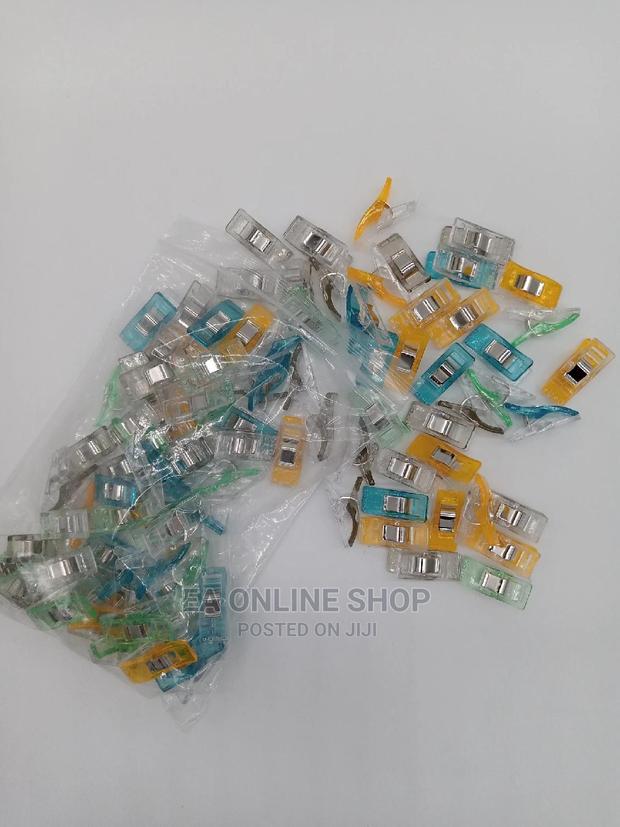 Sewing Plastic Clips.Bind Quilt Clamp Patchwork 50 Piecesset · Photo 3