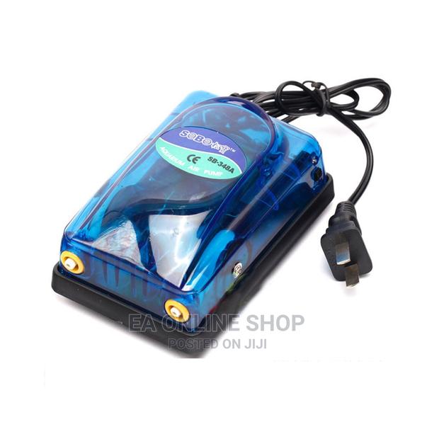 Aquarium Double Outlet With Air Tube Air Stone · Photo 1