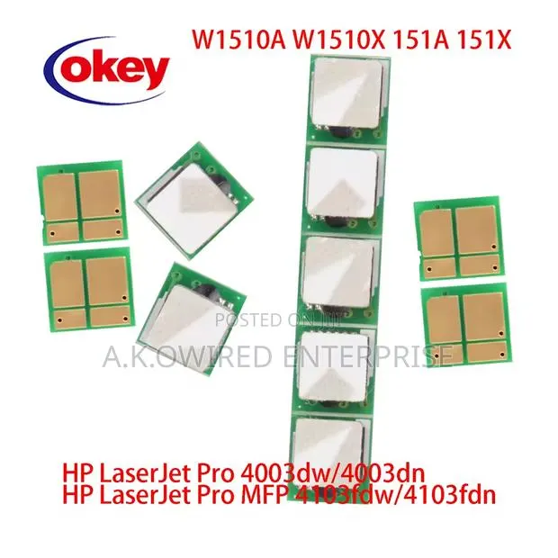 W1510a W1510x 1510a 151a 151x Toner Chip Hp Laserjet Pro MFP 4003d · Photo 1
