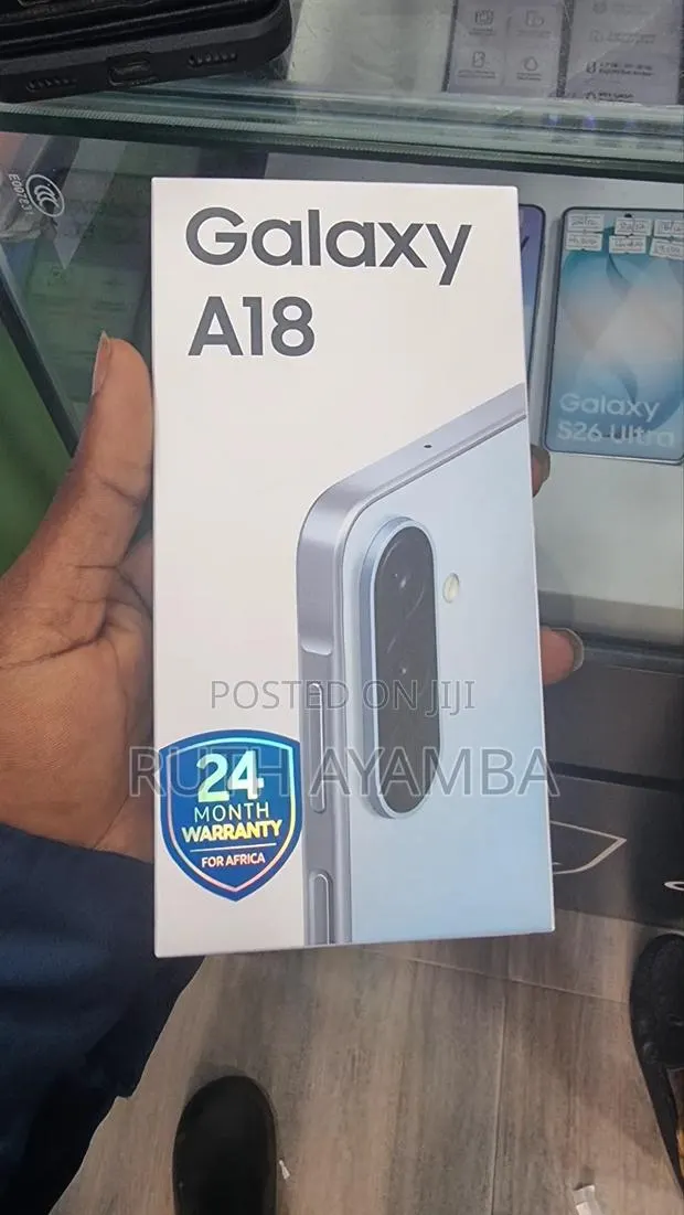 New Samsung Galaxy A18 128 GB Blue · Photo 1