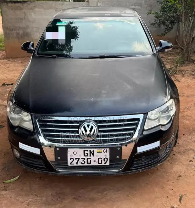 Volkswagen Passat 2007 Black · Photo 1