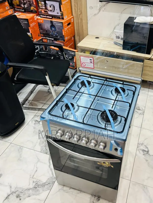 Efficient and Classic Volcano 4 Gas Burner(Gray). · Photo 1