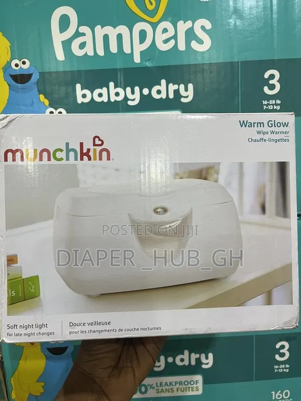 Munchkin Warm Glowtm Baby and Infant Wipe Warmer, White · Photo 1
