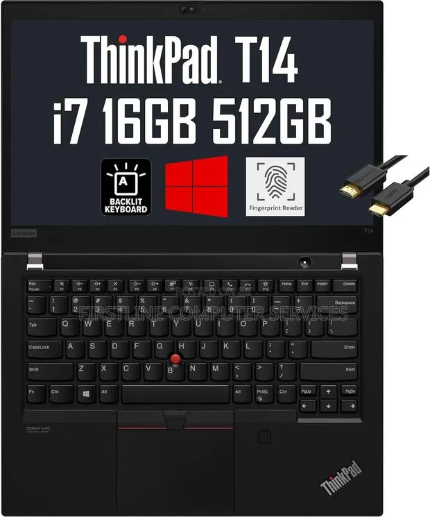 Laptop Lenovo ThinkPad T14 G2 16GB Intel Core i7 SSD 512GB · Photo 1